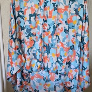 Colorful Abstract Women's Top